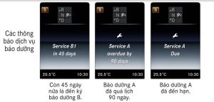 Thông báo service A Due, service A Overdue by 90 day, service B2 in 45 là gì ?