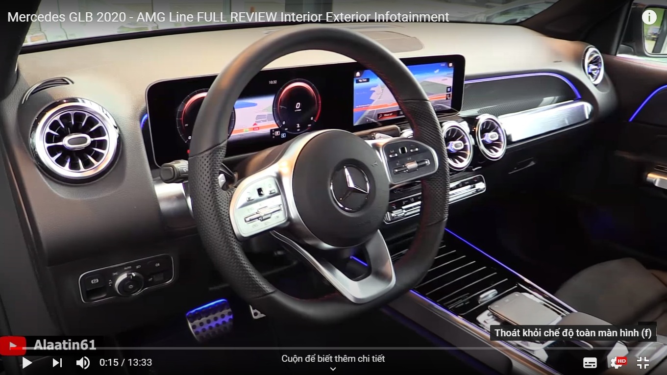 Video Mercedes-Benz GLB model 2020 phiên bản AMG sắp ra mắt tại Việt Nam