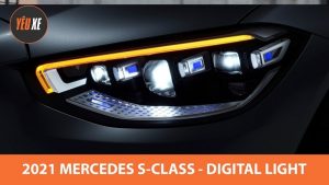 Mercedes S Class 2021 sẽ được trang bị đèn DIGITAL LIGHT mới