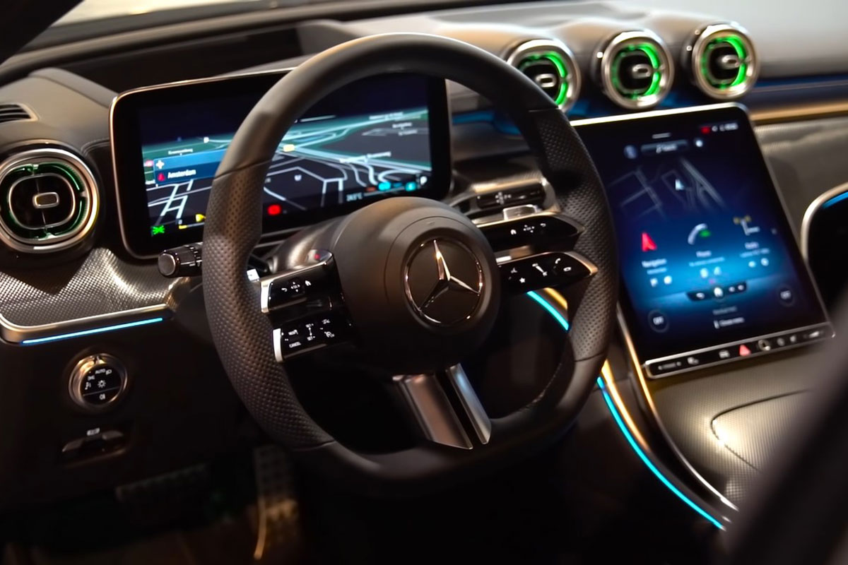 Mercedes C-Class 2022 hoàn toàn mới thiết kế TUYỆT ĐẸP